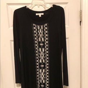 Karen Kane long sleeve T-Shirt dress